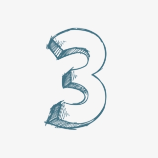 Number 3 Png Transparent Image - Darkness
