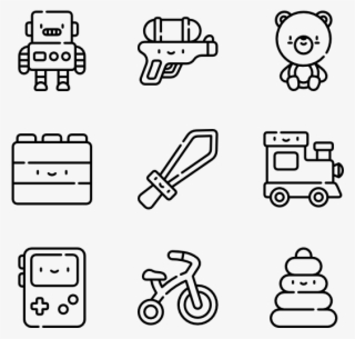 Children Toys - Free Work Icons
