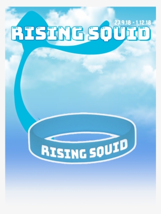 Official Rising Squid Lan League Wristband - Poster