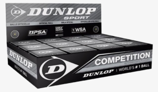 Dunlop Competition Single Yellow Dot - Box