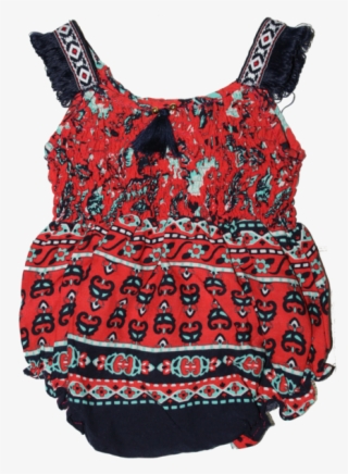 Boho Chic Baby Romper - One-piece Garment
