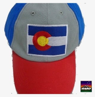 Red Grey And Blue Colorado Logo Hat - Baseball Cap