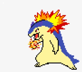 Typhlosion's Fire Punch - Cartoon