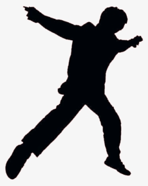 Tap Dancer Silhouette Dancer Silhouette - Dancing Boy Silhouette Png