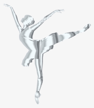 Drawn Dance Graceful Ballerina - White Ballerina Silhouette No Background