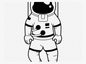 Drawn Astronaut Spaceman - Astronaut