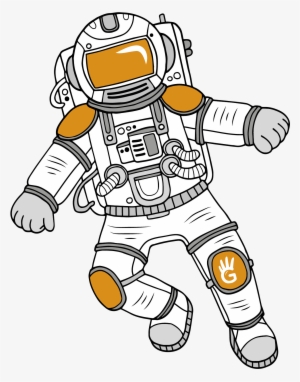 Funraising Spaceman - Illustration