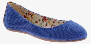 Rest In Blue Women's Ballet Flats - Dimmi Ladies Shoes Spring Restful In Multi 8 M