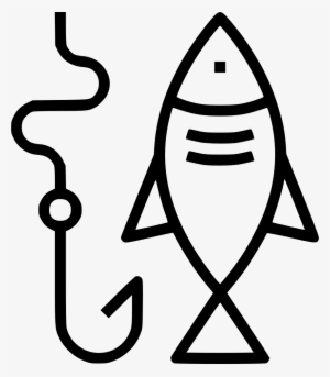 Fishing Hook Svg Png Icon Free Download - Fishing