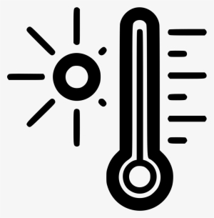 Hot Warm Temperature Cold Comments - Temperature Icon Png