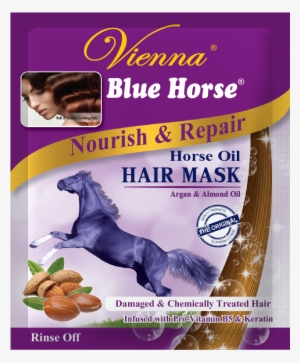 Vienna Blue Horse Hair Mask Nourish & Repair - Hair