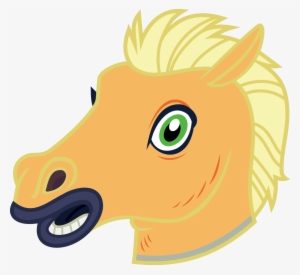 Luckreza8, Colored, Color Edit, Edit, Hoers Mask, Looking - Horse Head Mask Vector