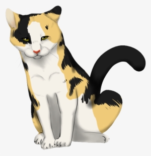 Anime Clipart Cute Cat - Calico Cat Clip Art
