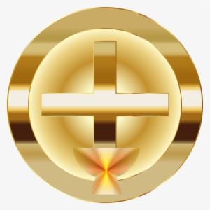 This Free Icons Png Design Of Gold Cross And Chalice
