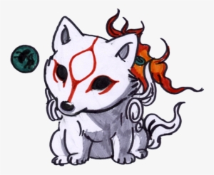 Vector Library Library Chibi By Themysticwolf On Deviantart - Chibi Okami