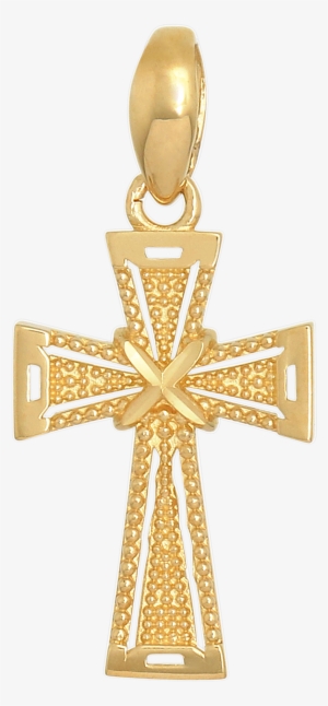 14k Solid Gold Cross Pendant - Армянский Крест Золото