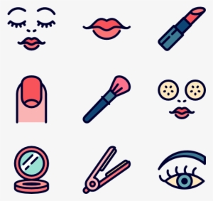 Beauty 100 Icons - Iconos Make Up Png