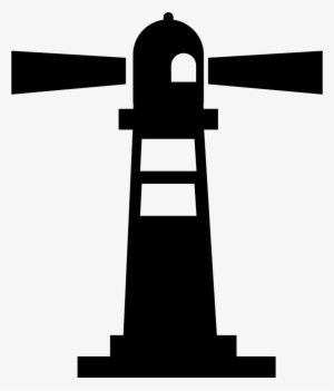 Lighthouse With Flashing Lights - Icono Faro Png