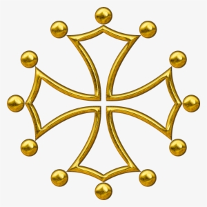 Croix Occitane, Image Générée Par Ordinateur - Cathar Symbol