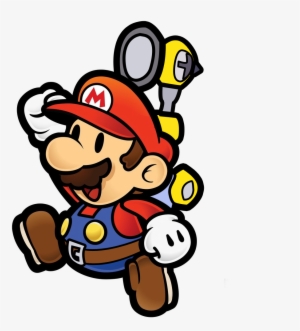 Super Paper Mario Sunshine Logo Request - Cartoon Mario And Luigi