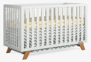 Child Craft Cribs Since - Child Craft Soho 4-in-1 Convertible Crib In White/natural