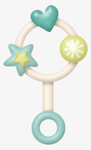 Clipart Cookies Baby - Baby Rattle Png