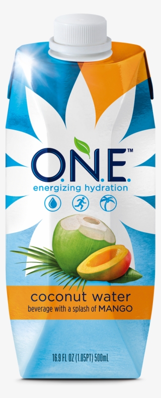 Coconut Water Beverage With A Splash Of Mango - Coconut Water One