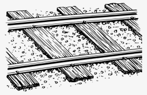 Big Image - Railway Track Clip Art