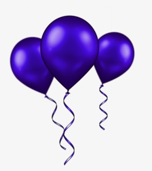 Balloons Balloons Clustered Blue 1b Photo By - Globos Azul Y Morado Png