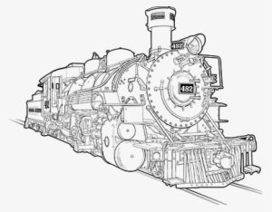 Steam Trains Drawing At Getdrawings - Train Drawing