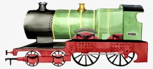 Paper Steam Locomotive Rail Transport Train - Train