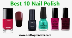 Best Top 10 Nail Polish For