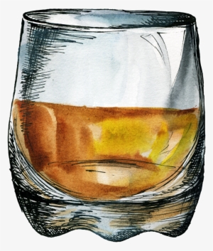Champagne Glass Cartoon Transparent Material - Lager