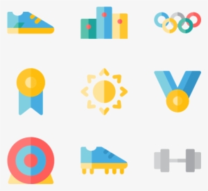 Olympic Games Color Flat