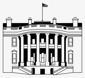 The Nut House Vector Library - White House Clipart Black And White