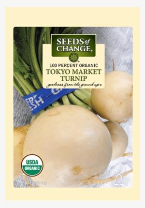 Organic Tokyo Market Turnip Seeds - Usda Organic