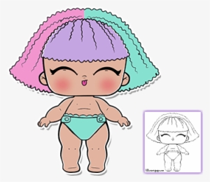 Lil Pranksta Lol Doll Series 3 Coloring Page - Lol Doll Lil Pranksta