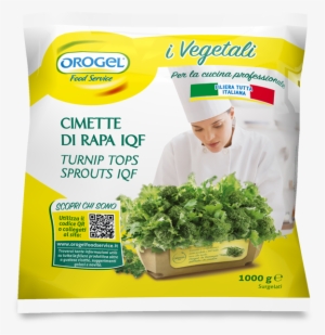 Turnip Tops Sprouts Iqf - Orogel