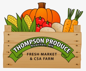 Thompson Produce Logo - Farm Produce Clipart