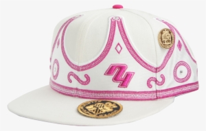 Exclusive Royalty Pink And White Crown - Baseball Cap