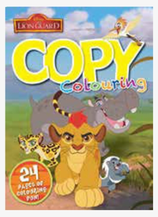 Lion Guard 24 Pg Copy Colour Book - Animal Figure