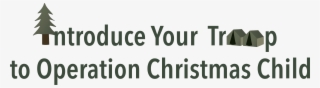 Introduce Your Troop To Operation Christmas Child - Software Innovation