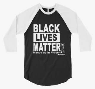 Black Lives Matter Baseball Tee - Raglan Sleeve