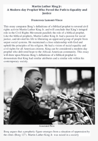 Docx - Martin Luther King Jr