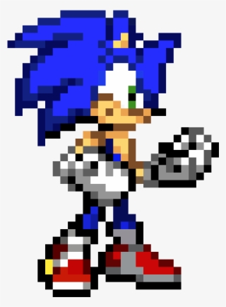 Featured image of post Modern Sonic Pixel Art Grid / Grids also work well for art, as they provide artists with a system that makes creating reusable, modular assets easy.