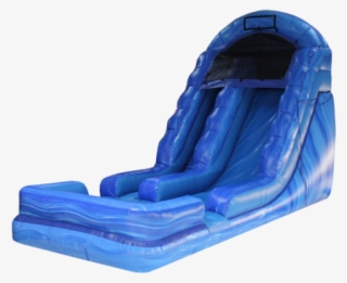 Blue Crush Water Slide - Inflatable