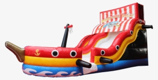 Pirate Slide Jumping Things Pirate Water Slide 2 Jumping - Inflatable