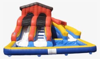 Water Park Front View - Inflatable