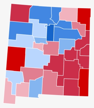 Map Of New Mexico Counties - New Mexico 2016 Election Results