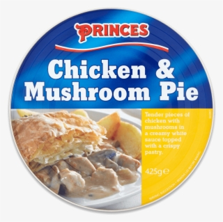 princes chicken and mushroom pie
